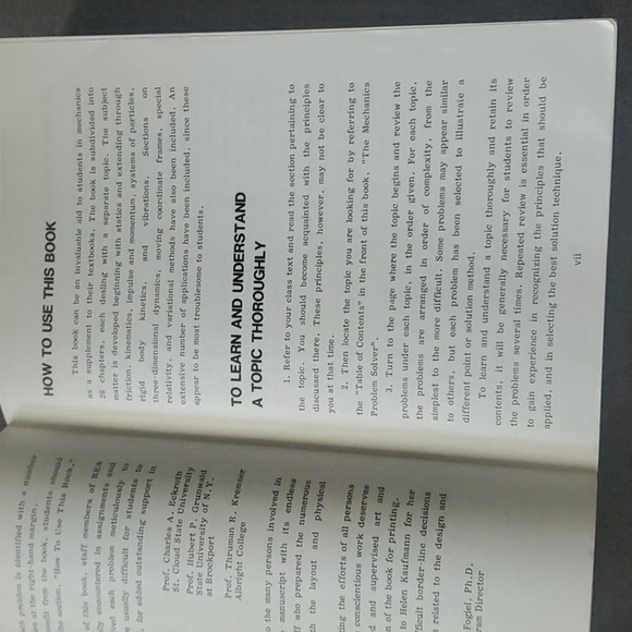 The Mechanics Problem Solver Book in Green Over 1000 Pages - Picture 5 of 16